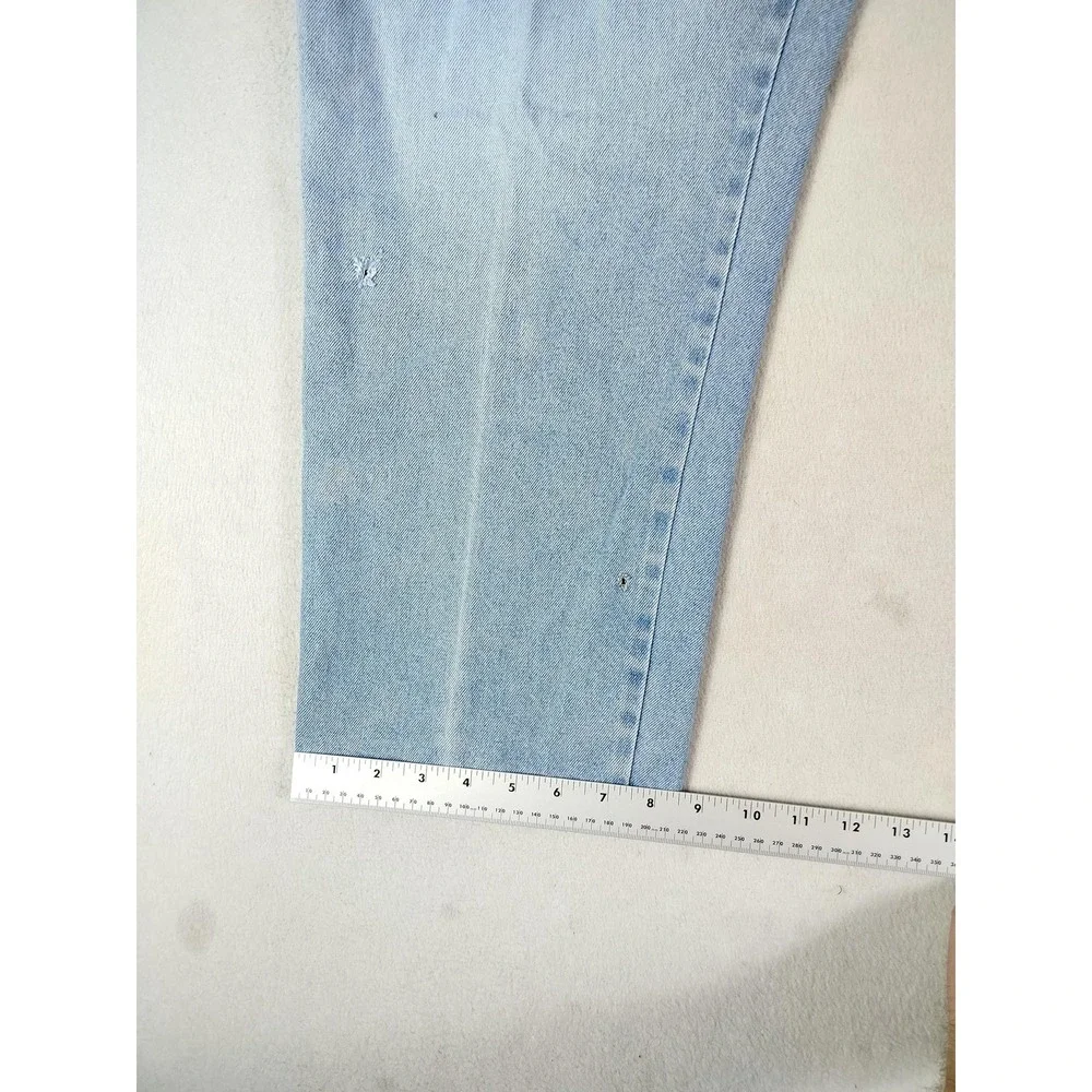 Vintage Walls Jeans Mens 40 Blue Relaxed‎ Fit Straight Denim Distressed Workwear